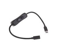 Bydezcon 30cm/100cm USB C cavo di prolunga con interruttori USB C a USB C cavo di prolunga USB C maschio a femmina