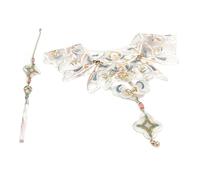 Bydezcon Abiti Vintage Rimovibile Collare Falso Sciarpa Ricamo Cinese Patchwork Collana Capelet