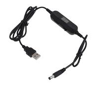 Bydezcon Cavo di uscita regolabile da USB 5 V a 1,5 V 3 V 4,5 V 6 V 9 V 12 V cavo convertitore step up down per orologio giocattolo e altro ancora