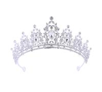 Bydezcon Colorato Strass Cerchietto Matrimonio Brillante Fascia Per Capelli Tiaras Cristallo Corone Da Sposa Accessori Per Capelli Alla Moda Per Le Donne