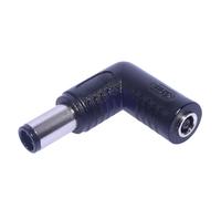 Bydezcon Femmina 4.5x3.0mm A 7.4x5.0mm/6.0x3.6mm/5.5x2.5mm/5.5x2.1mm Maschio Adattatore Connettore di Alimentazione Convertitore Per Accessori Laptop Spina di Alimentazione a 90 Gradi