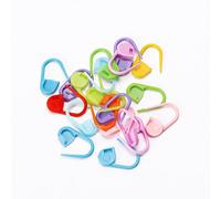 Bydezcon Marker Crochet 20Pcs Colorful Knitting Cucito Tessitura Samll Pin Strumento Per Contatore Knitting Quantità Accessorio Ago Clip di Bloccaggio Marcatori Colorati Maglieria Crochet Pin Clip