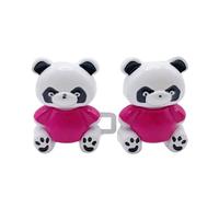 Bydezcon Panda Clip per la vita in metallo, con bottone automatico, rimovibile, senza cuciture, per ridurre la vita