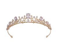 Bydezcon Tiaras di nozze di cristallo per le donne regina corone principessa tiaras accessori per capelli Quinceanera copricapo