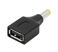 Bydezcon USB A femmina su 2 5 X 0 7 Mm 3 5 35 Mm 4 0 7 Mm 5 5 X 2 5 MM spina USB su spina di alimentazione adattatore di ricarica