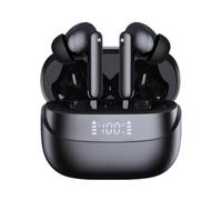 BYDTOOPCBD A8 Pro, auricolari wireless con bassi profondi, chiamate chiare, auricolari Bluetooth e cuffie in-ear, auricolari wireless impermeabili IPX7, 36 ore di autonomia, compatibili con Samsung TV
