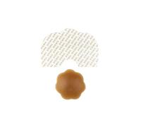 Bye Bra Cerotti Sostieni Seno, Adesivi per Il Seno, Cerotto per Seno, Miglioramento della Scollatura - Taglie: D-F con Copricapezzoli Riutilizzabili in Silicone Colore Marrone 3 Paia Monouso