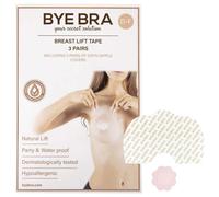 Reggiseno Adesivo Solleva Seno Invisible Bye Bra (3 paia) - Rosa D-F