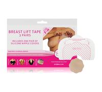 Solleva Seno Invisible Bye Bra - Nastro Adesivo Nude (3 paia) F-H