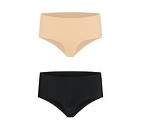 Mutandine bye bra grigio e nero taglie S - Taille: M, Couleur: Nero e beige