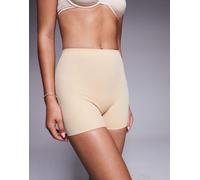 Bye Bra - Pantaloncini invisibili a sostegno medio beige a vita medio alta-Neutro L