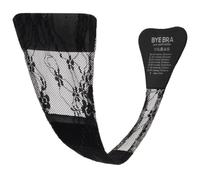 Bye Bra Adhesive String Lace Finish Black One Size