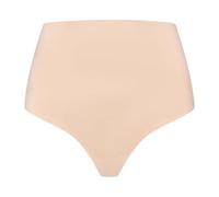 Bye Bra Perizoma con controllo della vita, biancheria intima modellante, micro riciclato, controllo della pancia, S-XXL, beige/nero, Beige, S