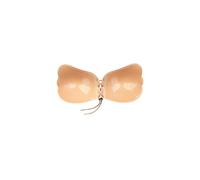 Bye Bra Reggiseno adesivo push up senza spalline, invisibile, riutilizzabile, autoadesivo, coppe per coppe di diverse dimensioni, abito da sposa, Invisible Bra Nero, M