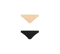 Bye Bra Slip beige / nero Donna - PROMO - Intimo - Mutande - Multipack Bye Bra XL