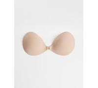 Bye Bra X Nude Intimates - Reggiseno aderente invisibile beige-Neutro D Cup