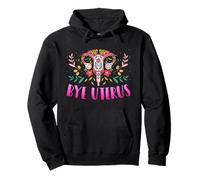 Bye Uterus - Hysterectomy Surgery Survivor Uterus Removal Felpa con Cappuccio