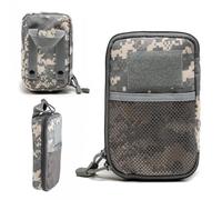 Byeaon Borsa della cintura degli attrezzi, busta degli utensili per uomini,Borsa per gadget portatile - Tasca per ingranaggi multiuso, organizzatore di gadget impermeabili per campeggio da pesca da