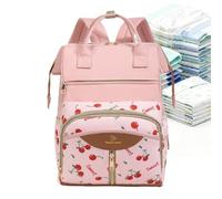 Byeaon Zaino impermeabile della borsa del pannolino della stampa della | Borsa da viaggio multifunzionale per maternità, grande capacità, per mamma e papà, passeggino