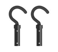 BYERUITE Confezione da 2 ganci per tutti i robot pulitori per piscine, gancio per pali telescopici, per robot aspirapolvere per piscina, incluso cavo, fuori terra e sott'acqua, facile da attaccare ai