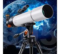 BYERZ Telescopi per principianti di astronomia, telescopio astronomico con treppiede e zaino, telescopio rifrattore per principianti, adulti e bambini, (Colore : Pacchetto 3)