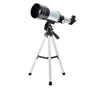 BYERZ Telescopio, Telescopio rifrattore astronomico con treppiede per bambini Principianti Telescopio rifrattore astronomico con adattatore per smartphone per astrofotografia e Visual Astron