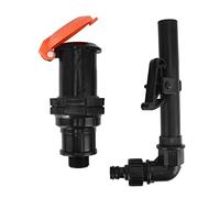 BYERZ Valvola Ad Innesto Rapido in Plastica, Portagomma Ingresso Acqua G3/4 a Tenuta Stagna per Irrigazione Giardino