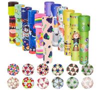 Byffoer Caleidoscopio classico, caleidoscopio per bambini, stile vintage, retrò, caleidoscopio, giocattolo educativo, caleidoscopio per bambini, regalo per compleanno dei bambini, Natale, scuola e