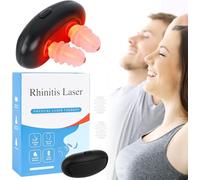 Byffoer Dispositivo di terapia nasale a luce rossa, Dispositivo calmante nasale per terapia con lampada a luce rossa, Terapia a luce rossa, Infrarossi del naso, Dispositivo di terapia della rinite