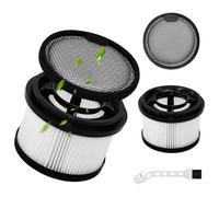 Byfoyif Kit filtro di ricambio per aspirapolvere, 2 filtri Hepa + 2 filtri a rete + spazzola di pulizia, compatibile con Dreame Z10/ T10/ T20/ T20Pro/ T30/T30Neo/R10/ R10Pro/R20 Station e Xiaomi G9