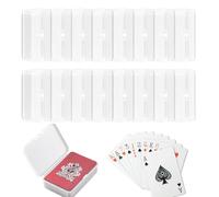 Byfoyif Scatole per Carte da Gioco con Coperchio, Contenitori per Carte da Gioco in Plastica Trasparente, Piccoli Porta Carte da Gioco per Carte Credito, Biglietti Visita, Perle, Gioielli Artigianali