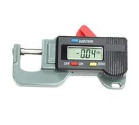 BYFRI Portable Preciso Spessore Digitale del Tester del Calibro di Metallo Tester Micrometro 0 a 12,7 Millimetri