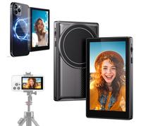 BYFUTR Vlog Selfie Monitor Schermo per iPhone & Android, Altoparlante integrato e regolazione messa a fuoco Wireless Magnetic Phone Vlog Selfie Monitor Screen per fotocamera posteriore, Live Stream