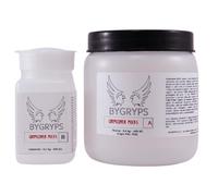 BYGRYPS GrypsCover POLY-S Grigio Ghiaia 7032, 0.5Kg Vernice Poliuretanica Bicomponente, Protezione per Scafi, Metalli e Pavimenti, Resistente a Usura e Agenti Chimici, Elevata Adesione