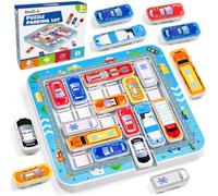 BYHANO Gioco di parcheggio, gioco da tavolo a partire dai 3 anni, giocattolo per auto, gioco di logica con 360 livelli, gioco di pensiero e logica per bambini dai 3 ai 10 anni, gioco per famiglia e