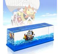 Byhsoep Nave Pirata in Bottiglia, Fluid Drift Flacone Thousand Sunny Cruise Ship Fluid Drift Bottle Scatola Pirate Ship Decoration Ein Nave per Casa Decorazione