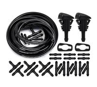 BYHWAEE Ugello Lavavetri Compatibile con Hyundai per Creta MK1 2015-2020 per Verna MC 2005-2011 per Veracruz 2006-2012 2 Ugelli Lavavetri Anteriori per Parabrezza(with Regulator)