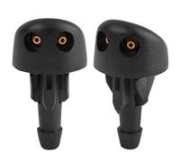 BYHWAEE Ugello Lavavetri per Clio MK2 1998 1999 2000 2001 2002 2003 2004 2005 Set 2 Spruzzatori Anteriori per Tergicristallo Anteriore Auto Ugello Lavavetri Cofano Motore