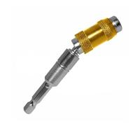 BYINGS 1 pz Supporto for punta da trapano Supporto for punta girevole magnetico Set di punte da trapano Perno di estensione for punta da trapano Vite girevole a sgancio rapido esagonale da 1/4 di poll