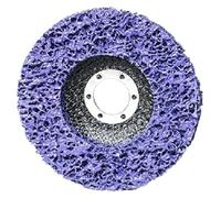 BYINGS 1PCS100/115/125mm Disco Corallo Disco Poly Strip Disco Diamantato Mola Lamellare Disco for Smerigliatrice Angolare Vernice Resistente Rimozione Abrasivo Pulito(Purple,1PCS-125X22MM)