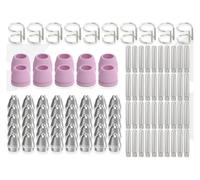 BYINGS 26/60/100PCS SG55 AG60 WSD60 Kit di Materiali di consumo for Taglio al Plasma Elettrodi Tazze Punte Distanziatore Guida Torcia for Taglio al Plasma