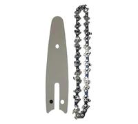 BYINGS 4 Pollici 1/4" LP 28 sezioni 14 coltelli Lama for Sega Catene for Motosega e Barra di Guida Mini Catene in Acciaio Lama for Sega elettrica Strumento Accessorio for Sega Sostituzione Taglio del