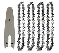 BYINGS 4 Pollici 1/4" LP 28 sezioni 14 coltelli Lama for Sega Catene for Motosega e Barra di Guida Mini Catene in Acciaio Lama for Sega elettrica Strumento Accessorio for Sega Sostituzione Taglio del