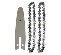 BYINGS 4 Pollici 1/4" LP 28 sezioni 14 coltelli Lama for Sega Catene for Motosega e Barra di Guida Mini Catene in Acciaio Lama for Sega elettrica Strumento Accessorio for Sega Sostituzione Taglio del