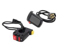 BYINGS Contaore for Motocicletta Sur Ron Sur-Ron su&rron Bicicletta elettrica da Cross-Country for Sur Ron Light Bee Parts Tachimetro(Set)