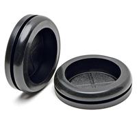 BYINGS Guarnizione di Tenuta a Scatto in Gomma Nera con Anello di Tenuta a O, Tappo for Guaina del Filo, Tappo for Foro, 7-100 mm