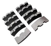 BYINGS Punta for carotaggio diamantata, segmento di corona, sostituzione turbo forma for muri in mattoni, segmenti di cemento armato, carotaggio
