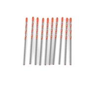 BYINGS Punta for trapano elettrico a mano con diamante Overlord in marmo for piastrelle da parete in acciaio al tungsteno con filettatura triangolare da 3-12 mm