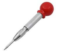 BYINGS Punzone automatico for perni centrali Strumenti for la lavorazione del legno Punte for trapano in metallo a molla Marcatura Strumento for marcatura ammaccature Pressa for legno(Silver1)