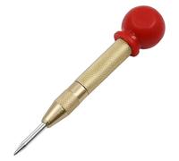 BYINGS Punzone automatico for perni centrali Strumenti for la lavorazione del legno Punte for trapano in metallo a molla Marcatura Strumento for marcatura ammaccature Pressa for legno(Gold1)